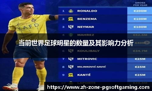 当前世界足球明星的数量及其影响力分析